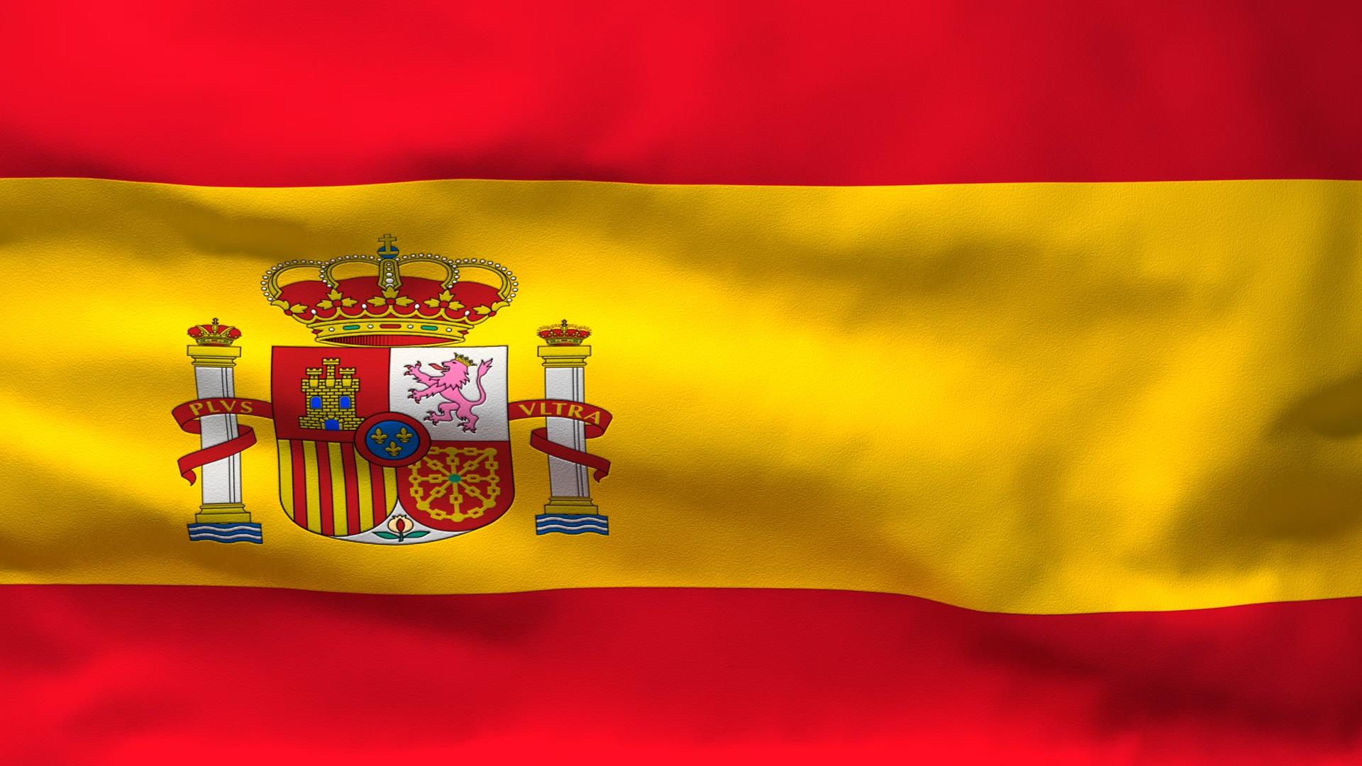 Waving Flag of Spain